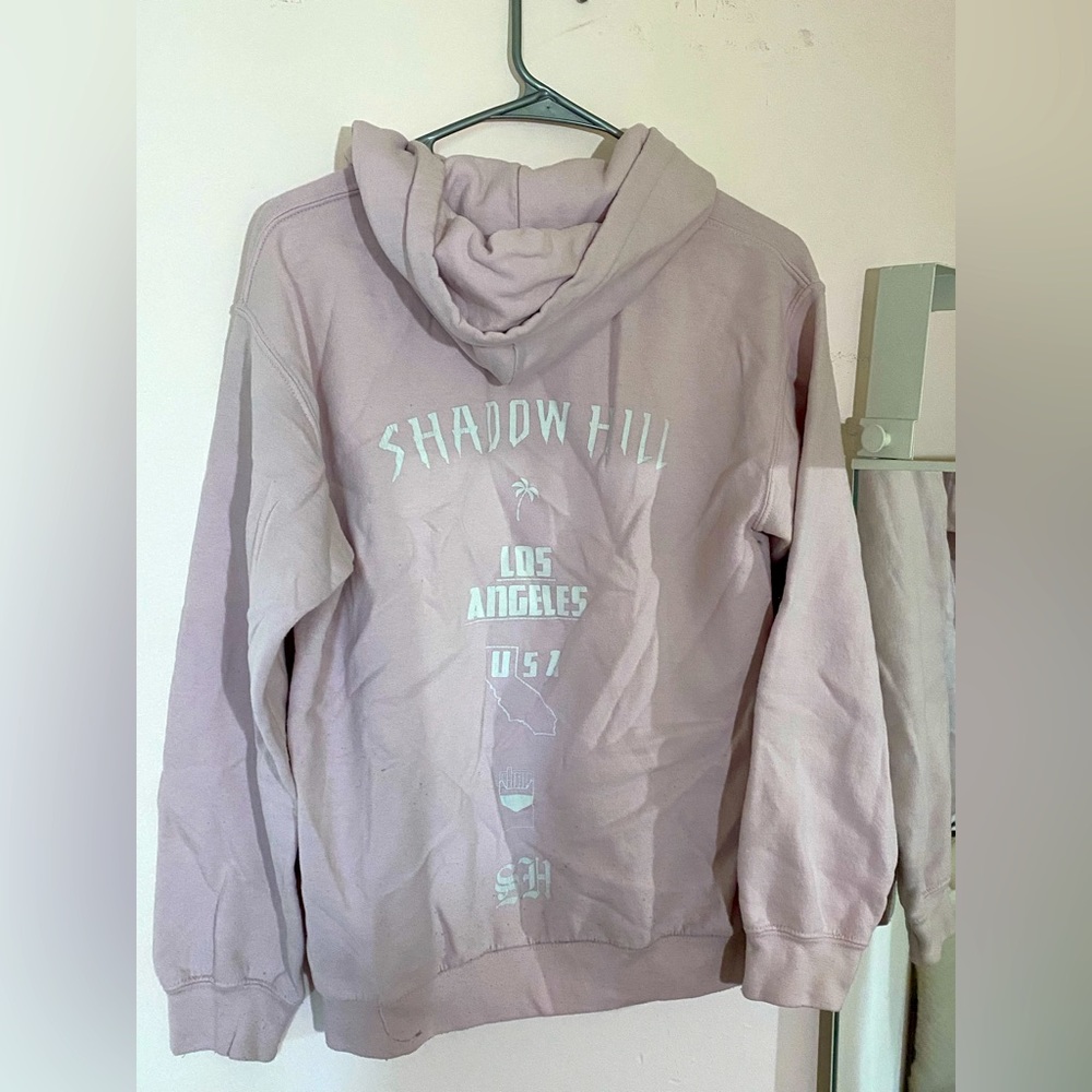SHADOW HILL hoodie, pink, in size XS